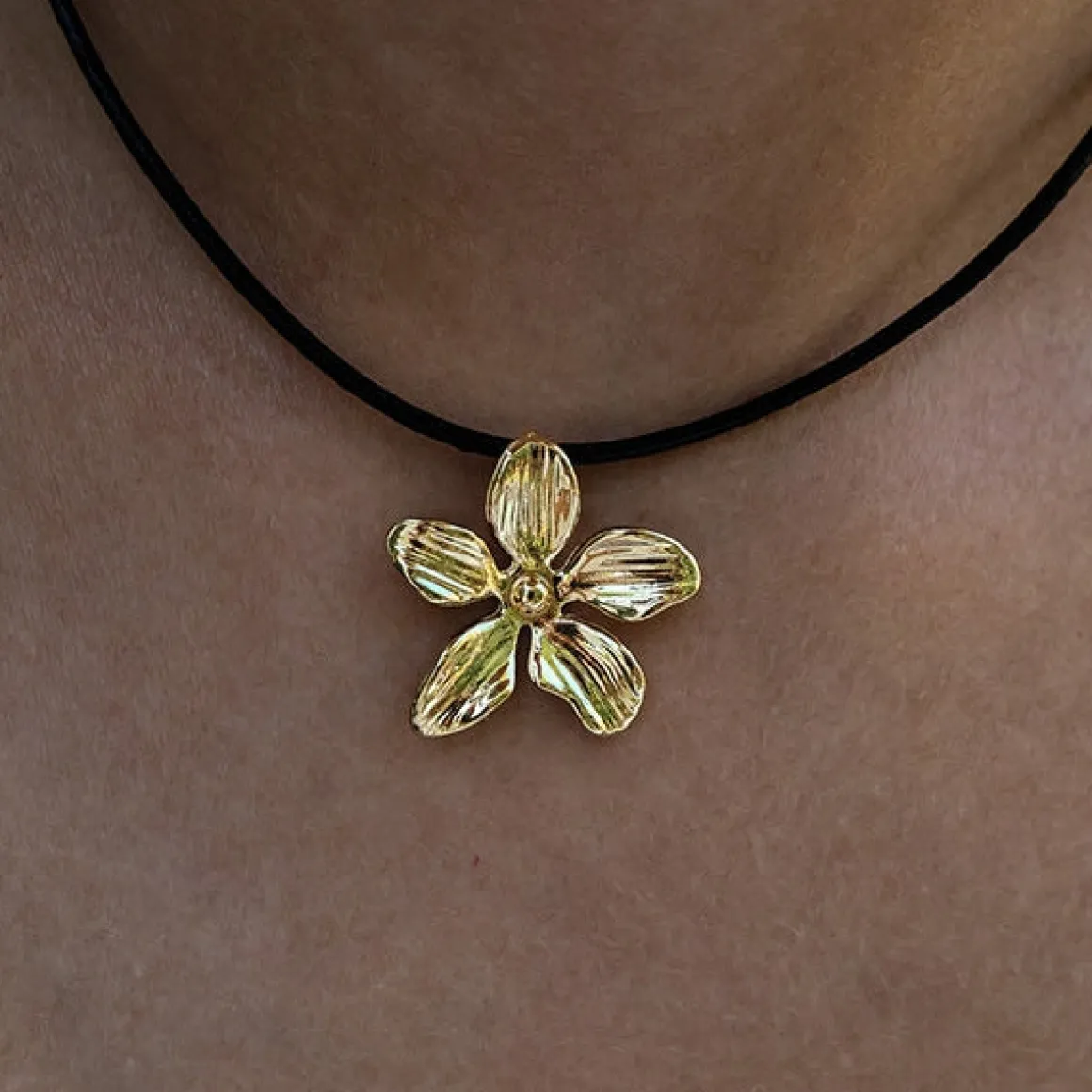 Winther Studio Halskæder*Bloom Choker Guld