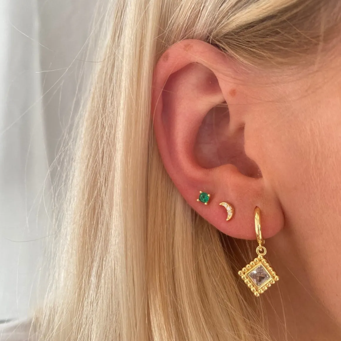 Winther Studio Øreringe | Piercingsmykker*Cubic Zircon Piercing