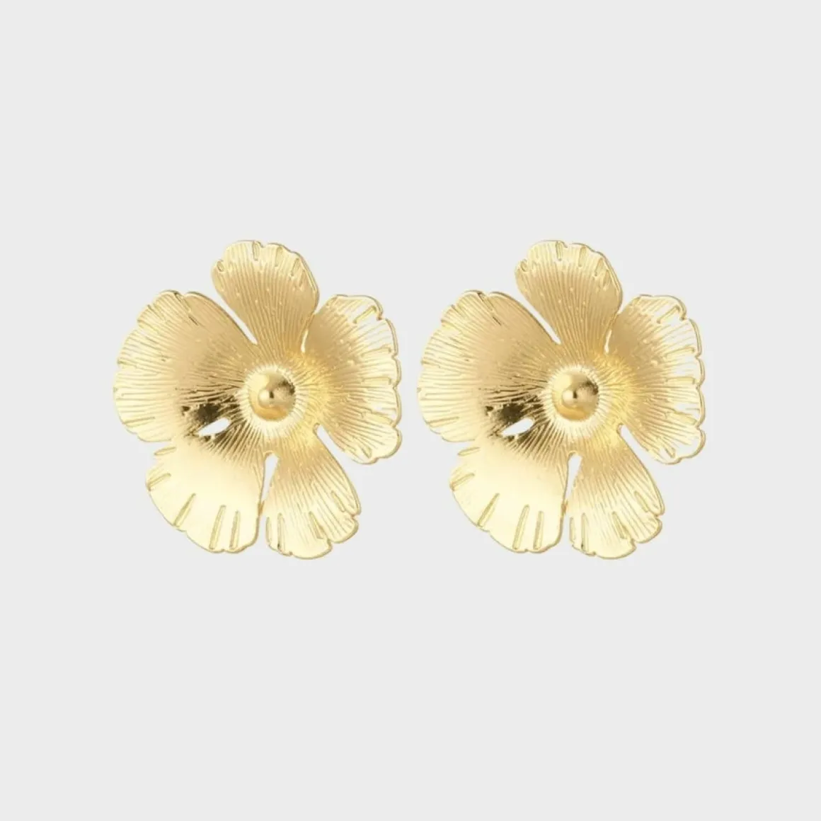 Winther Studio Øreringe*Flower Bomb Øreringe Guld