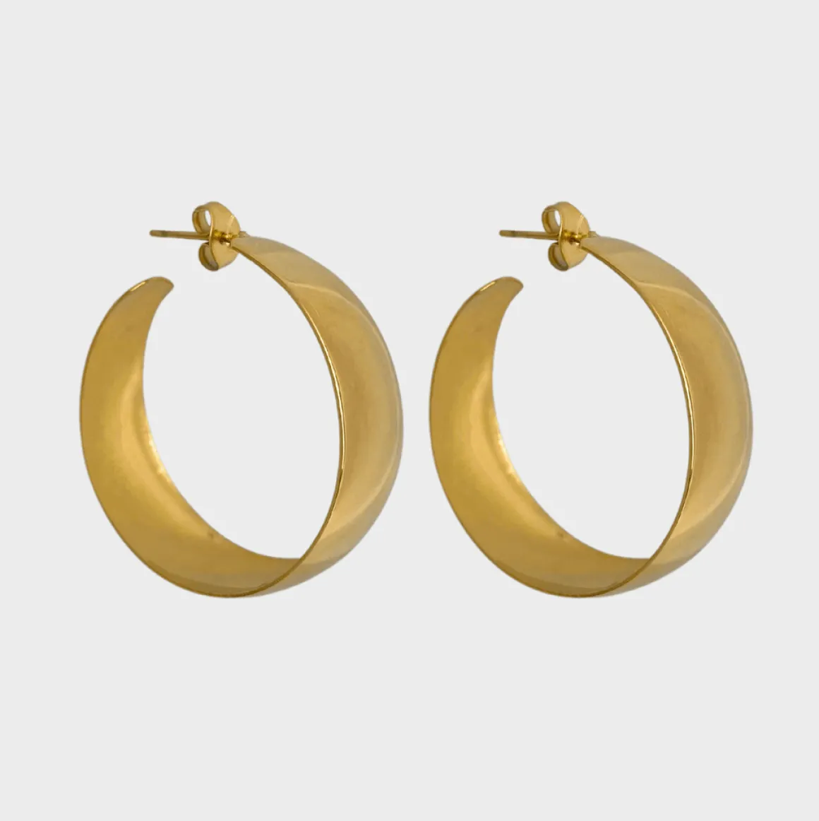 Winther Studio Øreringe | Student*Mia Hoops Sølv