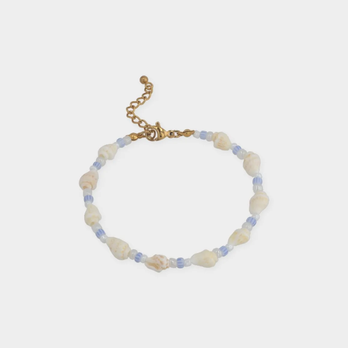 Winther Studio Armbånd*Ocean Shell Armbånd hvid/blå