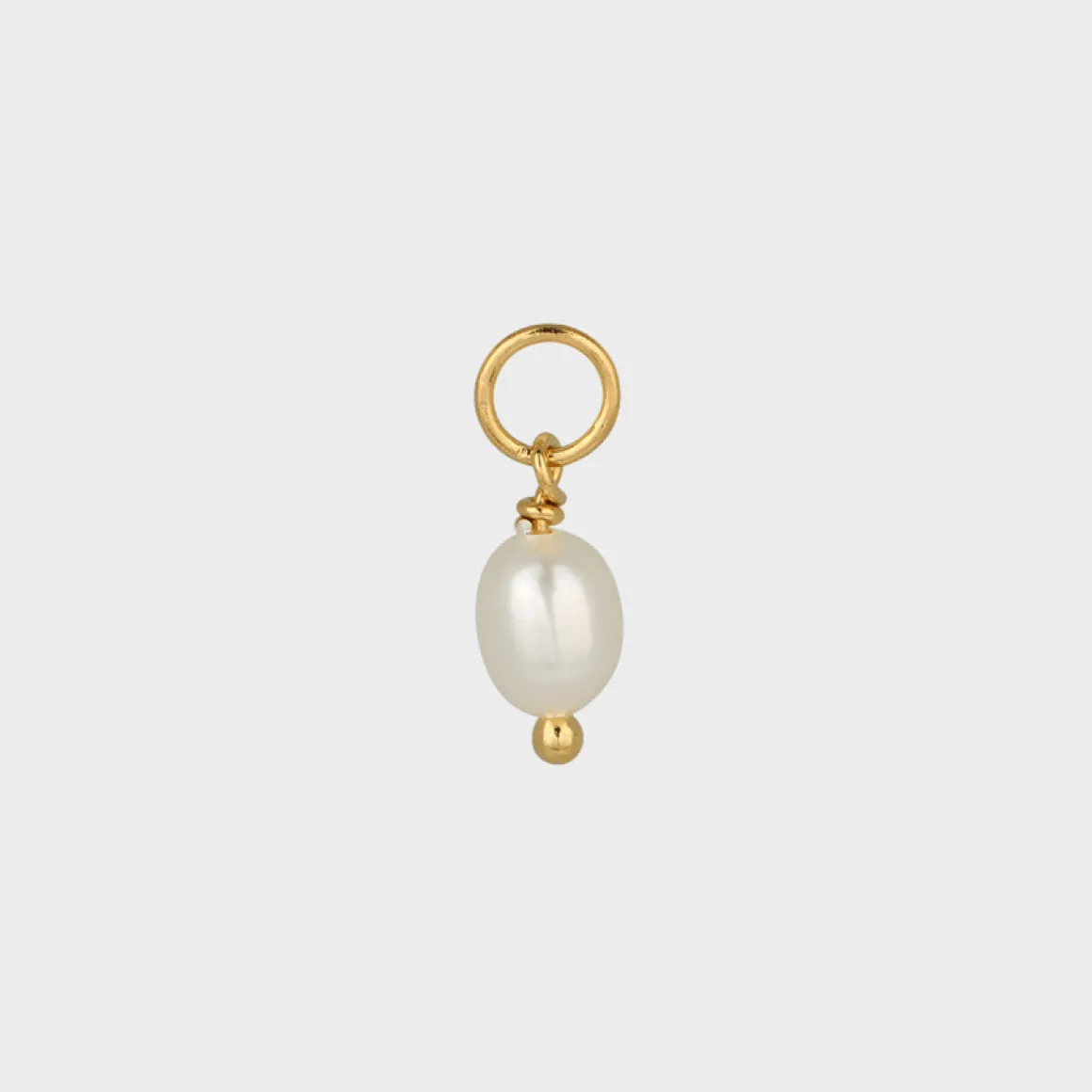 Winther Studio Øreringe*Small Freshwater Charm
