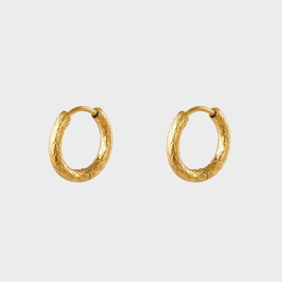 Winther Studio Øreringe | Favoritter*Snakeskin Hoops